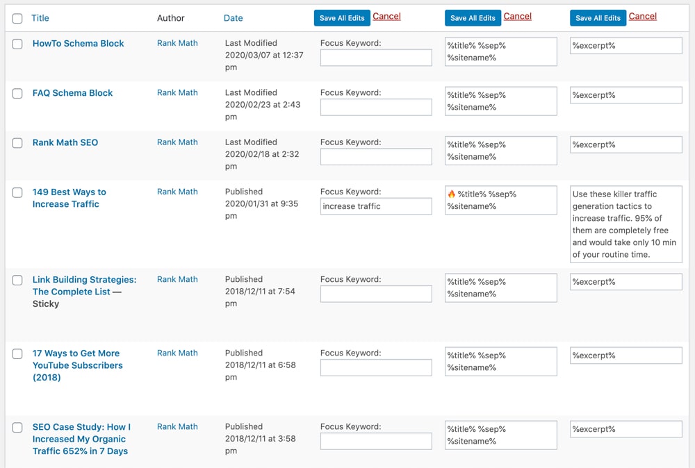 Rank Math Pro WordPress SEO 插件