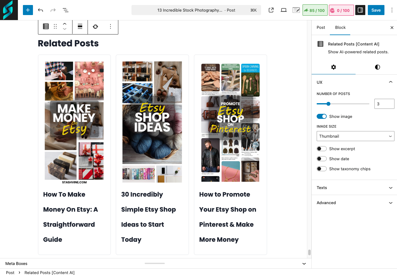 AI Recommended Related Posts