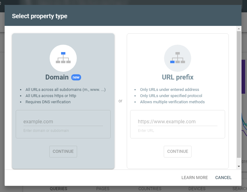 domain-property-and-url-property