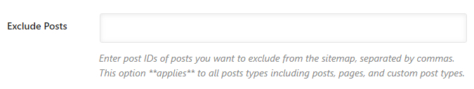 exclude posts by ids