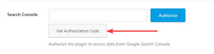 get authorization code