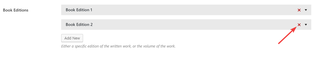how to delete book edition