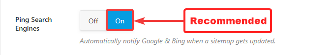 ping search engines