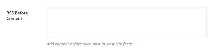 rss before content
