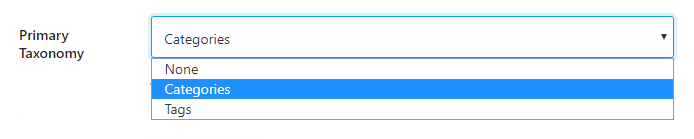 select primary taxonomy