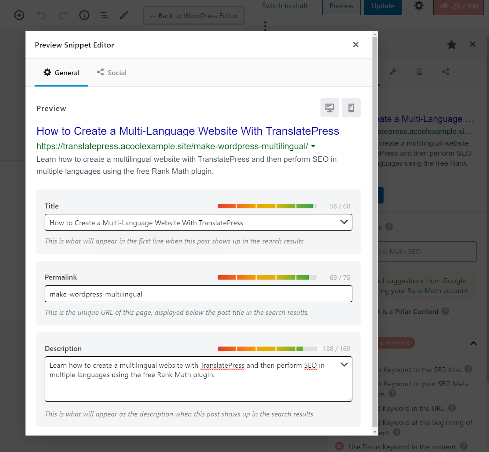 how to Enhance your site with SEO for different languages