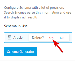 Delete Schema From Rank Math