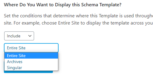 Filtering Options For Display Conditions