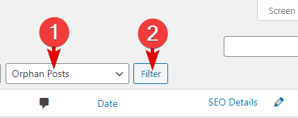 How To Use The Orphan Post Filter In Rank Math