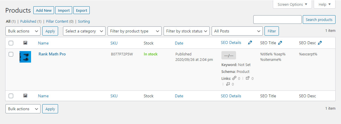 Quick And Bulk Actions For WooCommerce Products