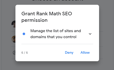 Rank Math Permission Six