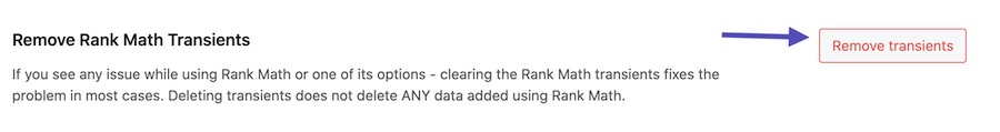 rank math transients