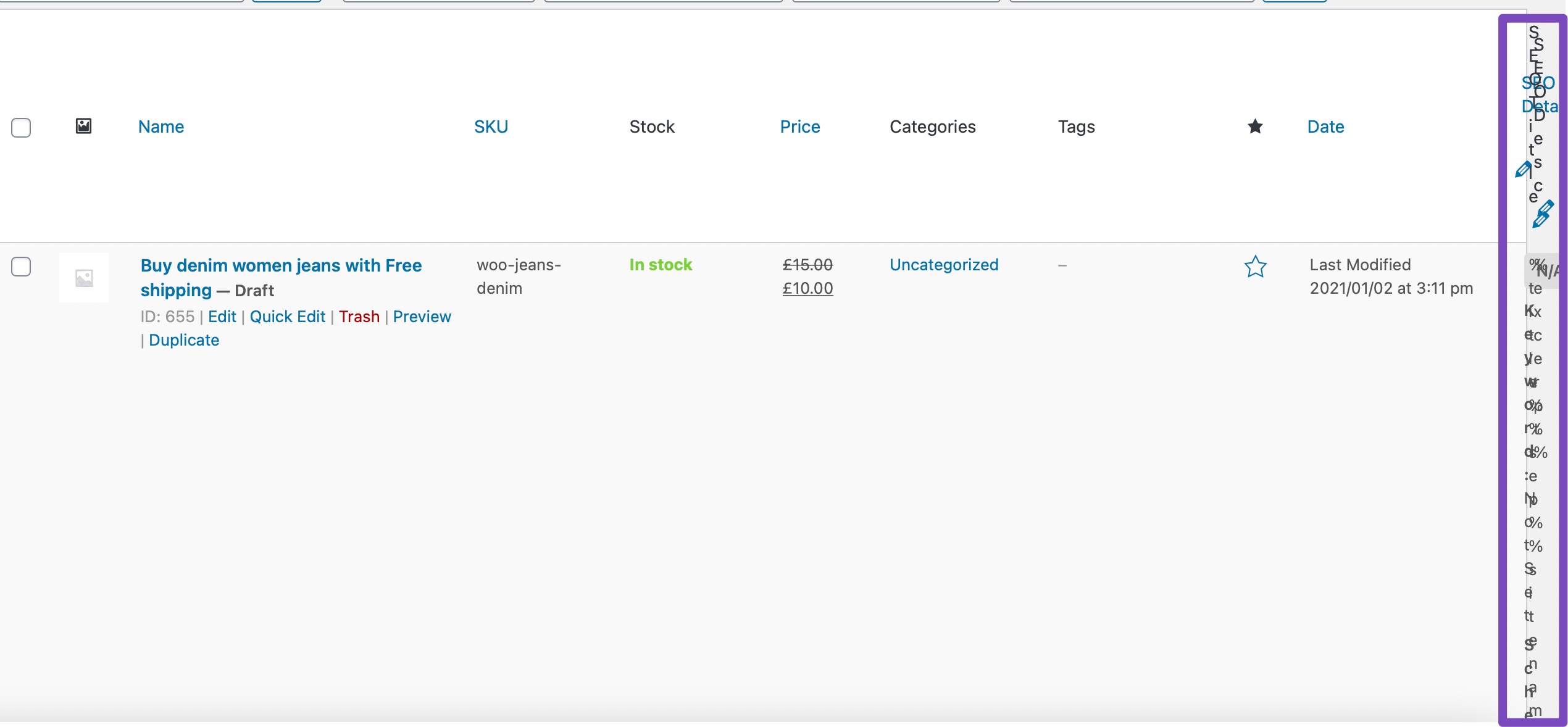 WooCommerce Products Alignment