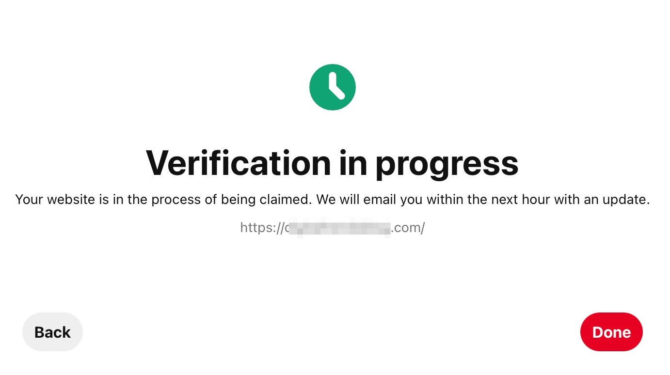Verification in Progress