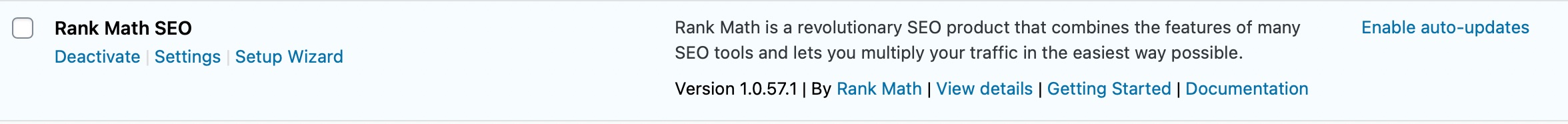 Peringkat Matematika Terpasang