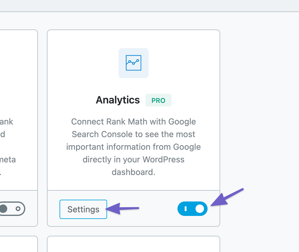 Enable Analytics module