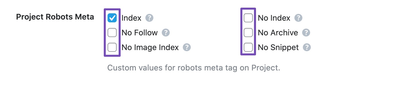 Custom Robot Meta Settings for New Post Type