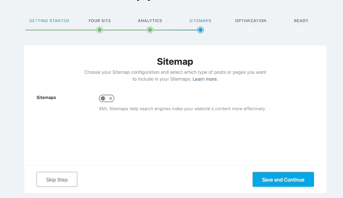 Sitemap Modules Enabled And Disabled