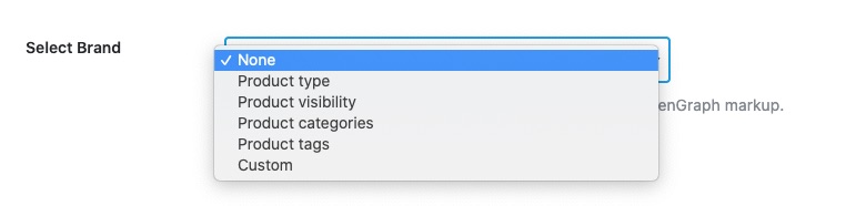 Choose brand taxonomy