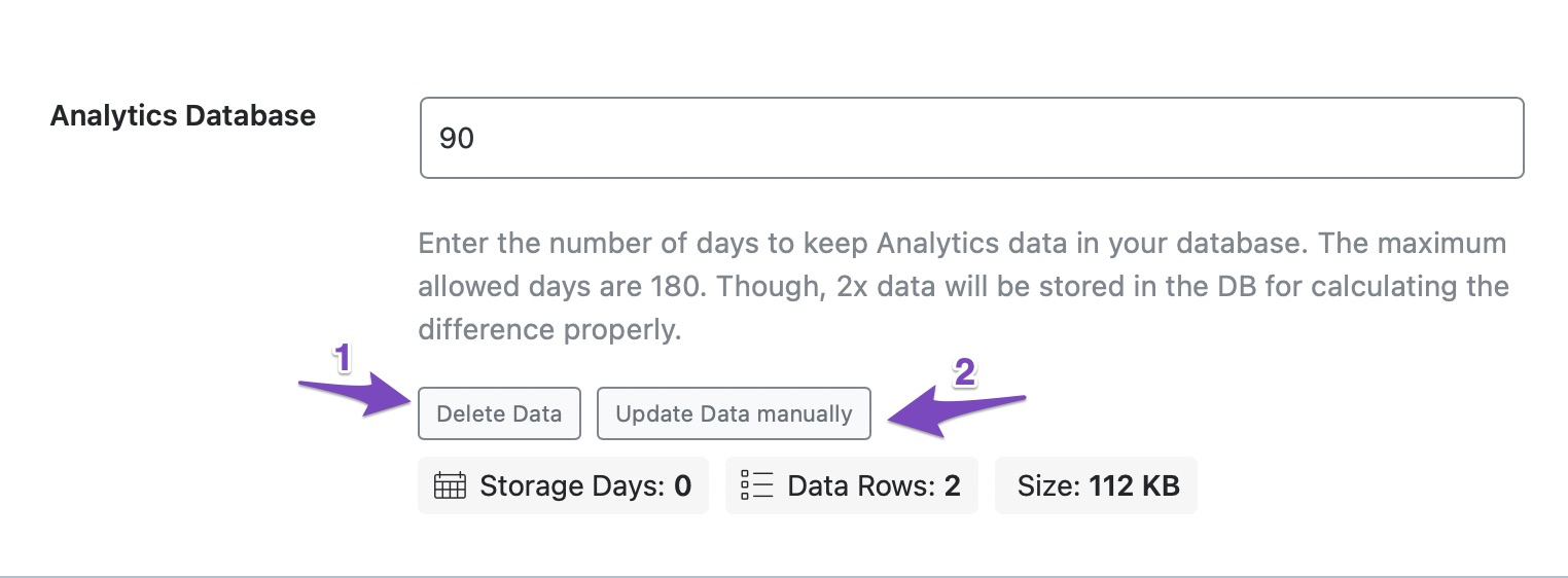 Delete and Update data in Analytics