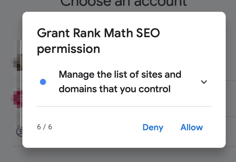 Rank Math Permission Six