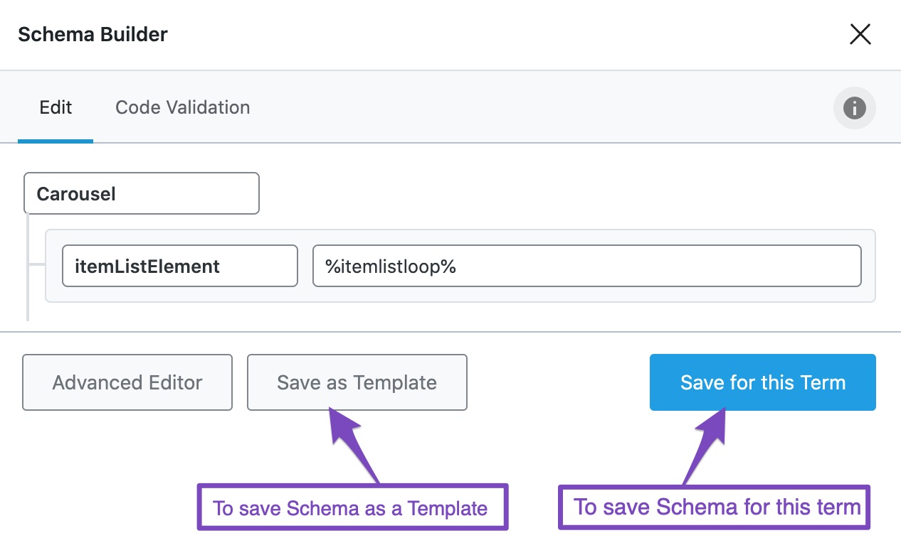 structured data creator itemlistelement