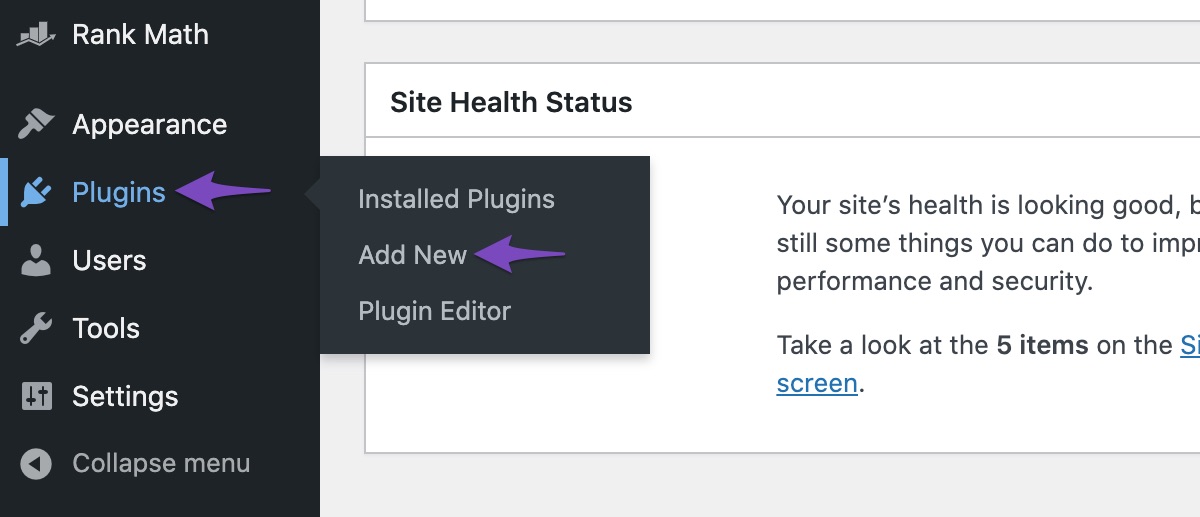 Health Check Plugin Installation Guide