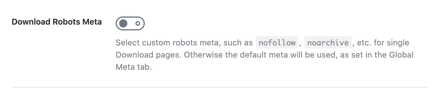 Download Robots Meta