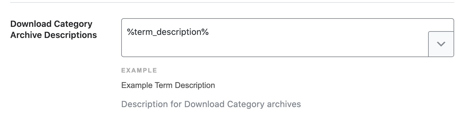 Download category Archive Descriptions