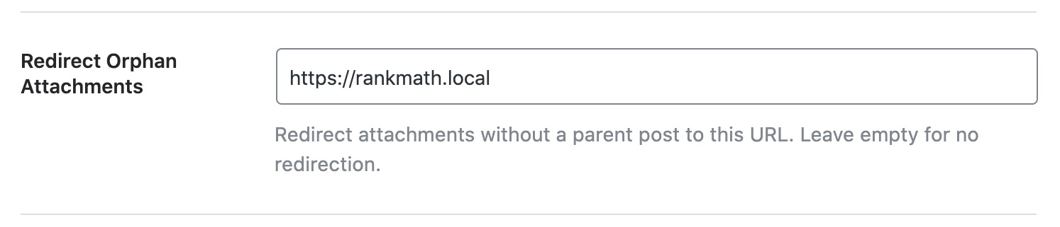 Redirect Orphan Attachments