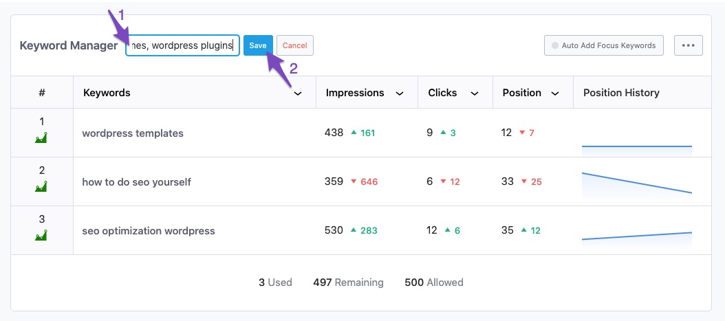 agency rank tracking