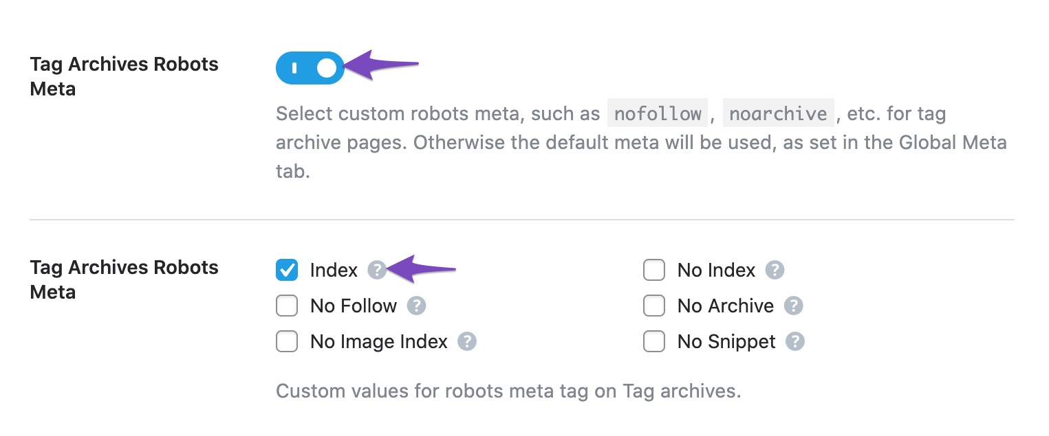 Set Index for Tag Archives Robots Meta