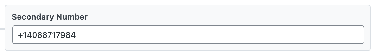 Secondary Number - Local Business Schema