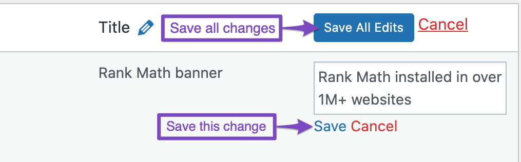 Save changes to Alt Text