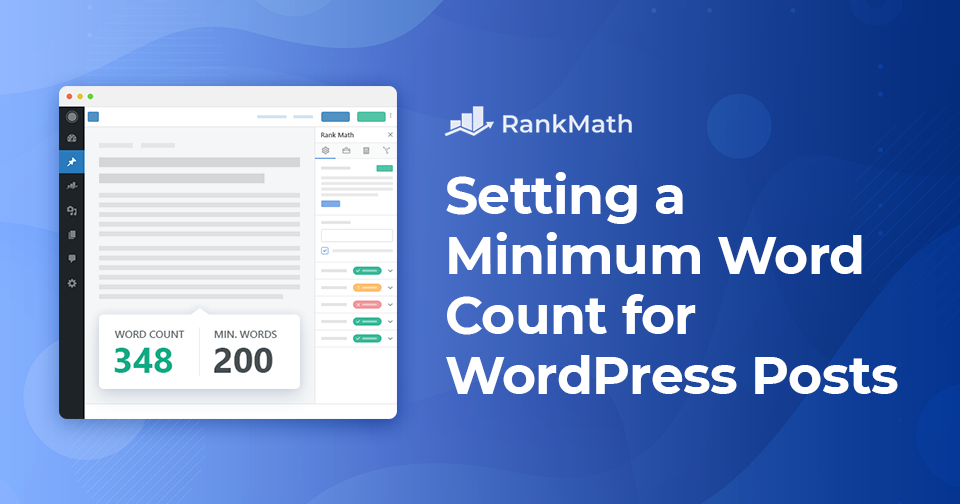 How to Set a Minimum Word Count for WordPress Posts?