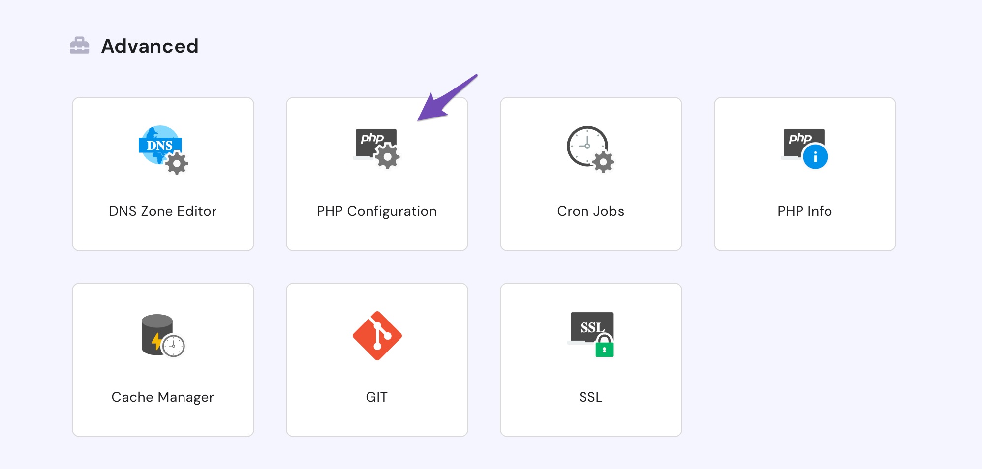 PHP Configuration in cPanel