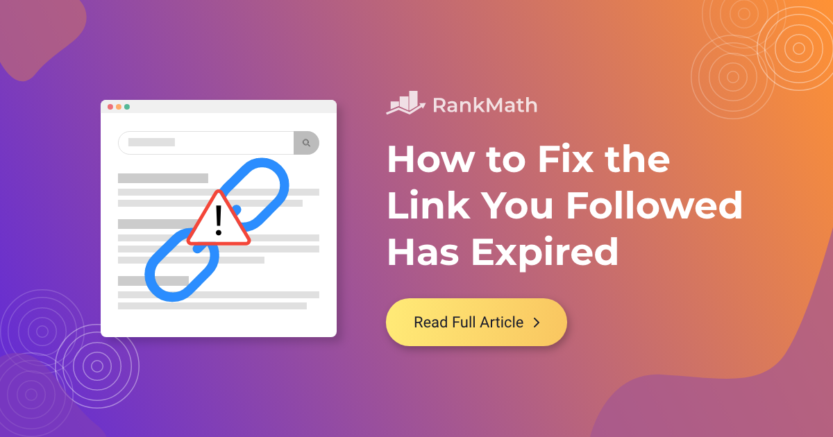 Do website links expire?