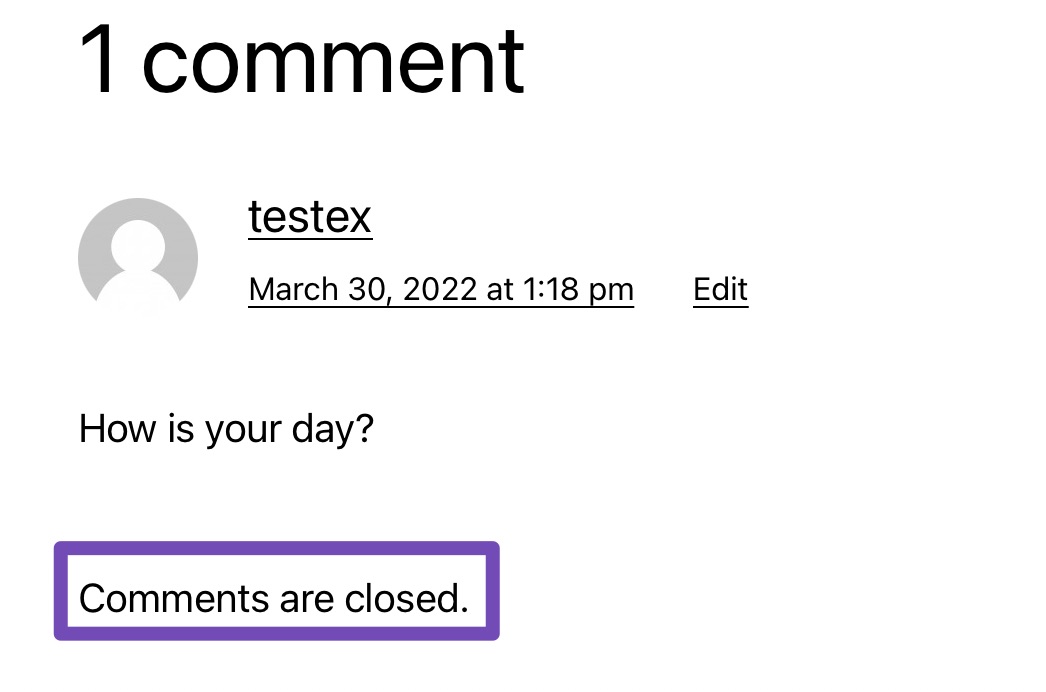 How To Easily Fix ‘comments Are Closed In Wordpress Rank Math