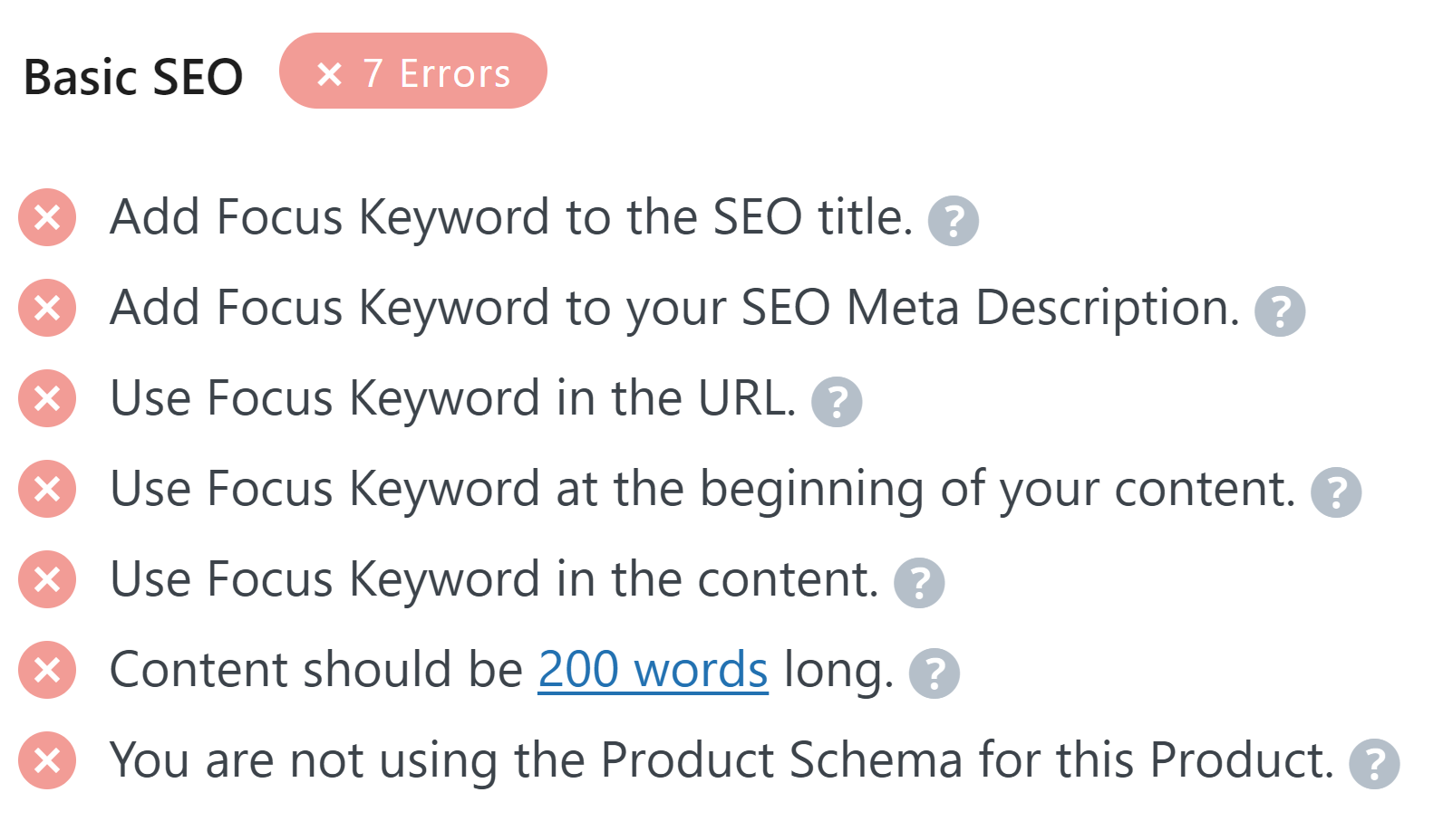 Basic SEO