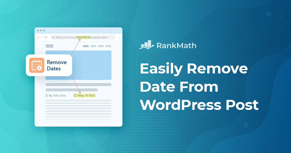 ¿How to easily eliminate the fecha from the publication of WordPress?