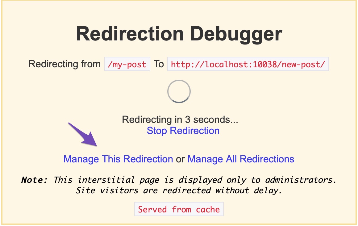Redirection Debugger
