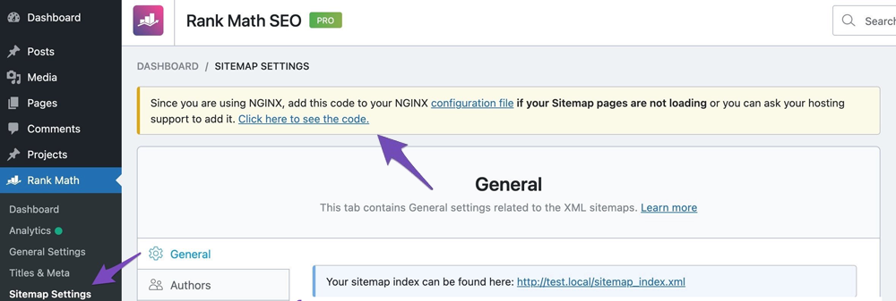 Sitemap Issues on Nginx Server