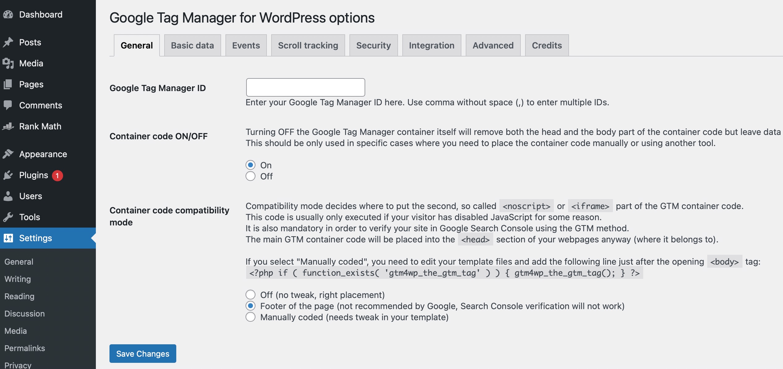 Tag manager deals for wordpress