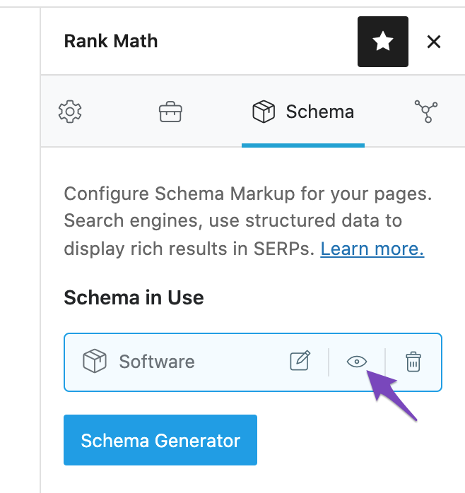 Preview Schema Markup in Rank Math