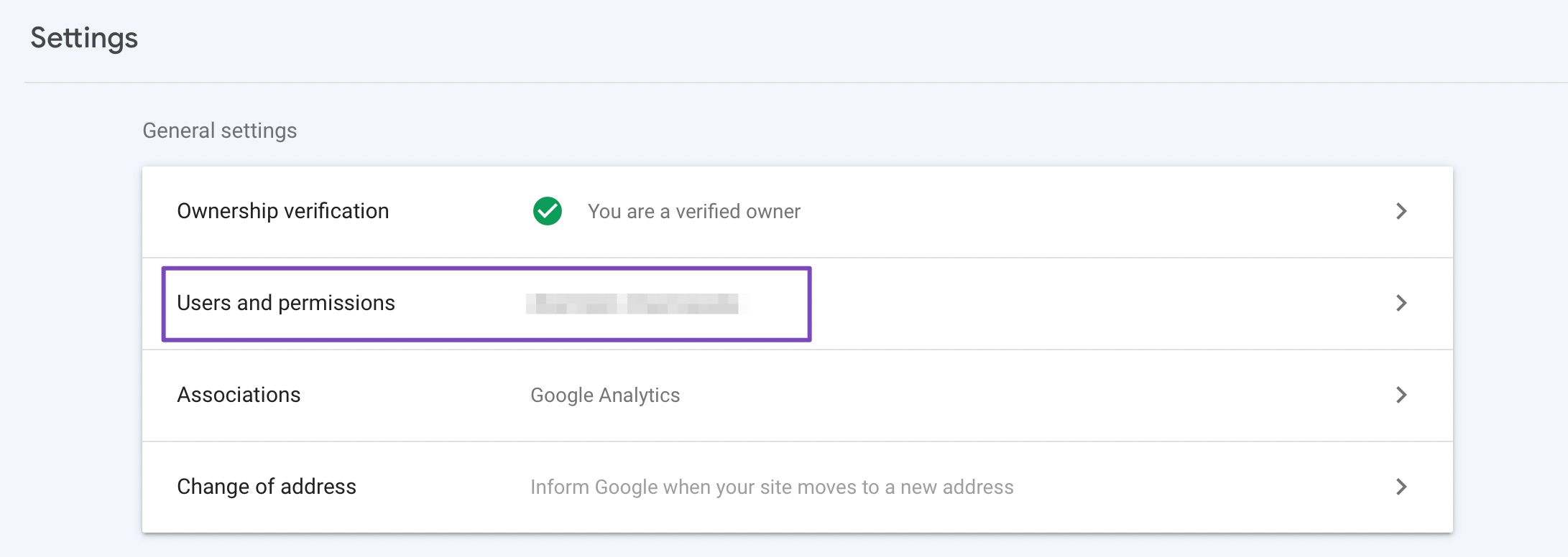 select user and permissions