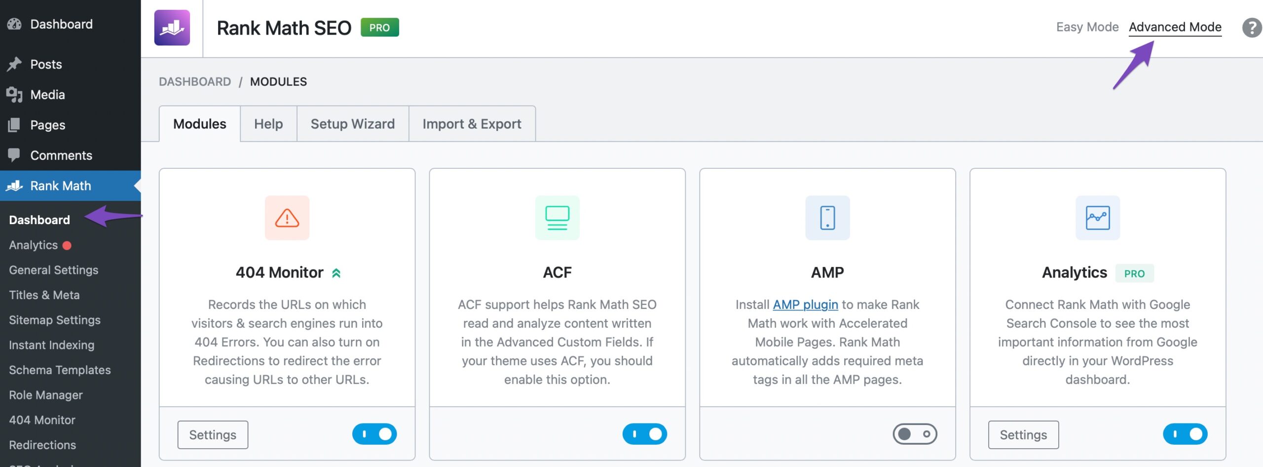 ACF Ratings: Search