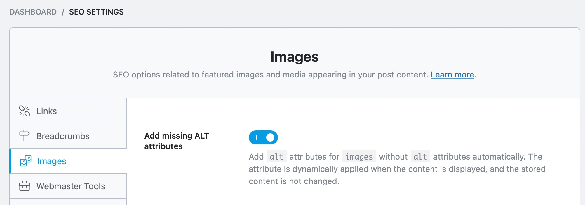 Automate Image SEO