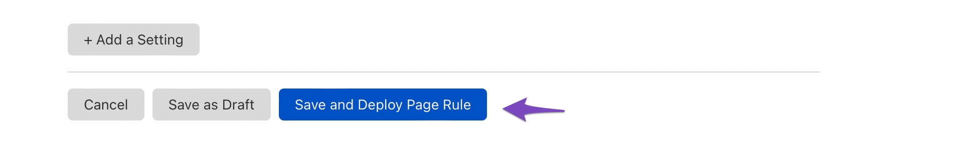 Save Page Rule