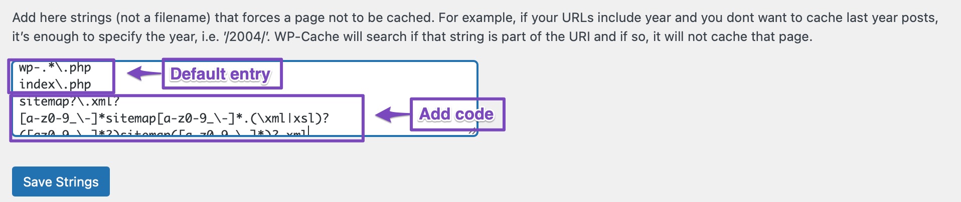 Add Code Snippet To WP Super Cache
