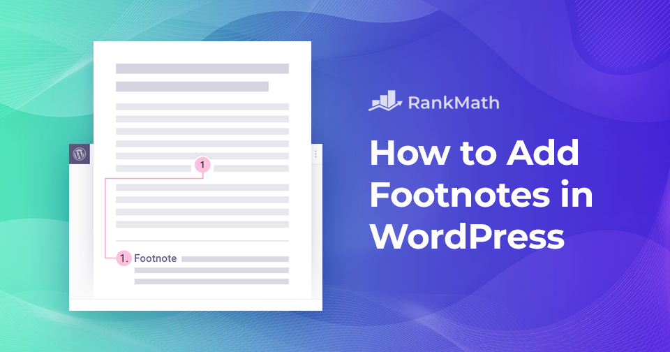 How To Add Footnotes In Wordpress